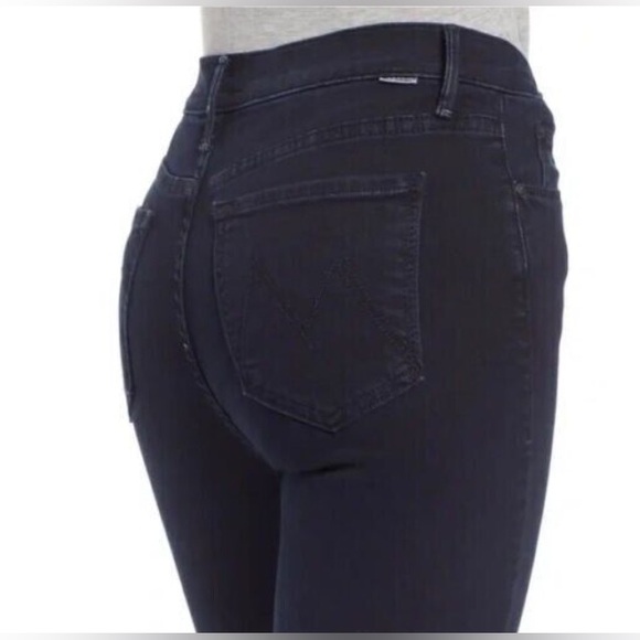 Mother Denim The Stunner Zip Two Step Fray in Holding Hands Skinny Jeans 26 2 - Picture 5 of 14